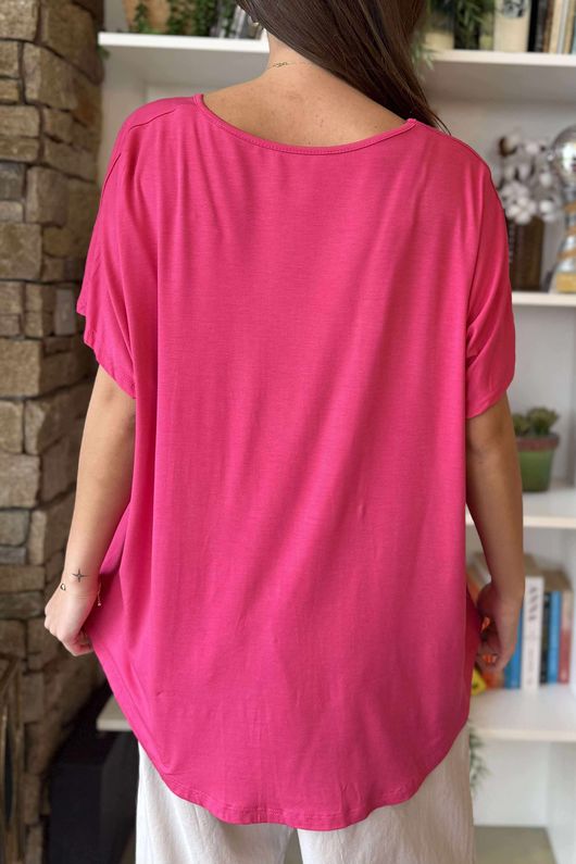 Perfect Tee Hot Pink